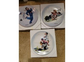 Norman Rockwell Plates Lot #3