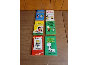 1963 Peanuts Paperback Book Lot