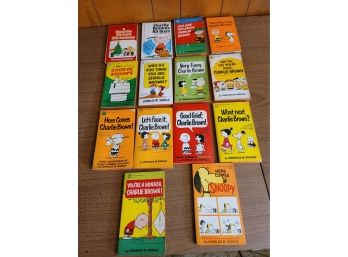 1960s Charlie Brown Book Lot