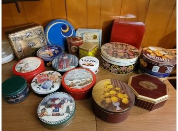 Large Tin Collection
