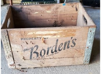 Bordens Wooden Crate