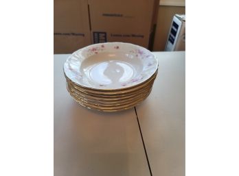 Bohemian China  - Antoinette - 8 Bread Plates