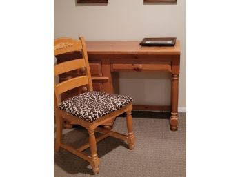 Desk And Chair - Matches Bedroom Furniture