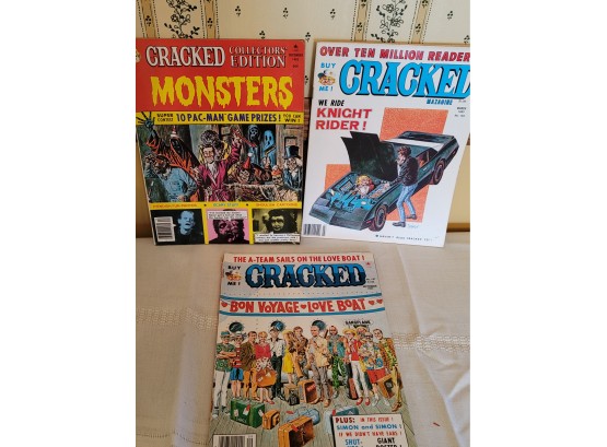 Cracked Magazines 1982 & 1983