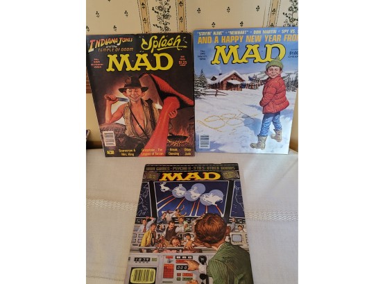 Mad Magazines Nos. 244, 245, 250