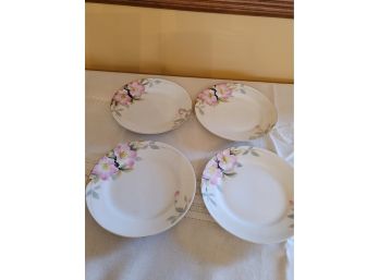 Set Of 4 Noritake 6.5' Plates