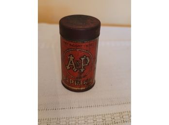 Vintage A&p Paprika Tin