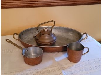12' Oval Copper Pot And More- France, Minneapolis And Mexico