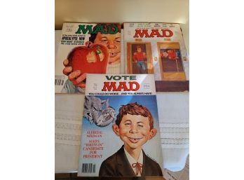 Mad Magazines  Nos.  215, 216, 218