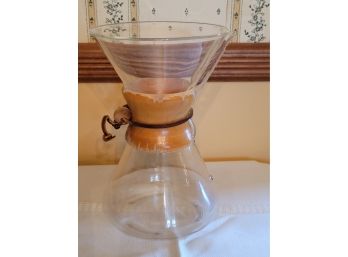 9.5' Pyrex Chemex Coffee Pot - Uses Paper Filter