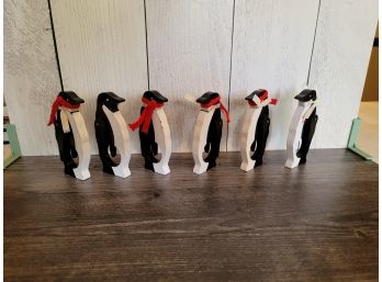Vera Penguin Napkin Holders- 6 In All
