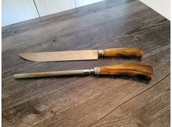 Vintage Knife And Steel