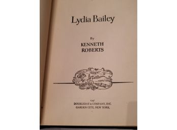 1947 Lydia Bailey By Kenneth Roberts