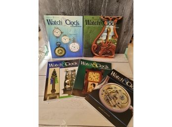2012 Watch And Clock Bulletin Set Of 5