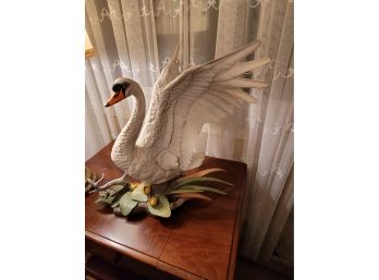 1960s Edward Marshall Boehm Birds Mute Swan - Limited Edition  400-14