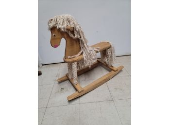Wood Rocking Horse #3