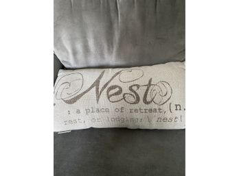 Nest Pottery Barn Pillow