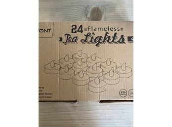 Box Of Flameless Tea Lights