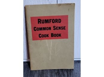 Wartime - Rumford Common Sense Cookbook