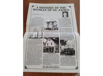Vintage  - History Of St James Paper