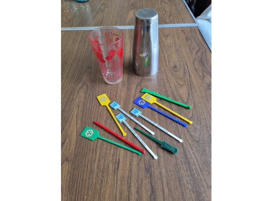 Cocktail Shaker And Stirrers