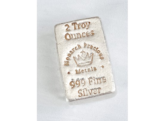 Monarch Precision Metals 2oz Silver Bar