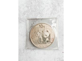 1oz Panda Silver Coin