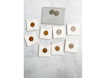 Mixed US Coin Lot 1950s/1960s