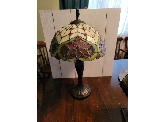 Beautiful Stained Glass Lamp - 2 Chain Pull