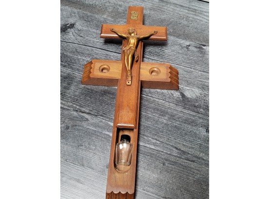 Cross With Holy Water Inside