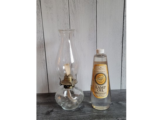 Oil Lamp And Oil