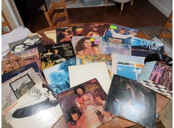 Album Lot #4 Zeppelin, Beatles, Yes, Moody Blues Etc