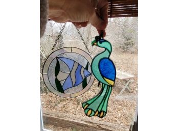 Stained Glass And Sea Glass