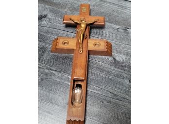 Cross With Holy Water Inside