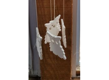 Clay Owl Wind Chime