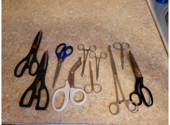 Group Of Scissors