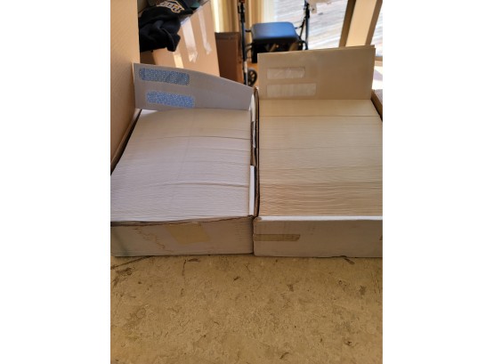 2 Large Boxes Of Envelopes With Windows