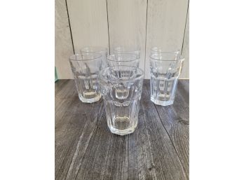Glass Lot #3 - Set Of 7 - Libby Duration 5' Tall