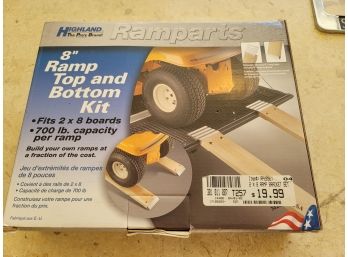 8' Ramp Top And Bottom Kit