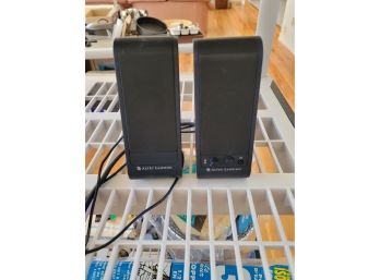 Altec Lansing VS2221 Computer Speakers With Amplifiers - Untested