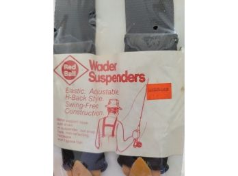 New Sealed Wader Suspenders