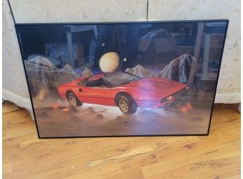 1981 Corvette Poster 24 X 36