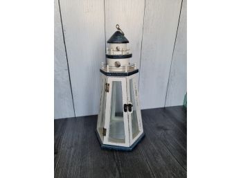 13' Tall Lighthouse Candle Holder