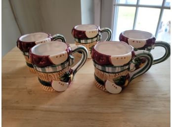 Set Of 5 Mugs