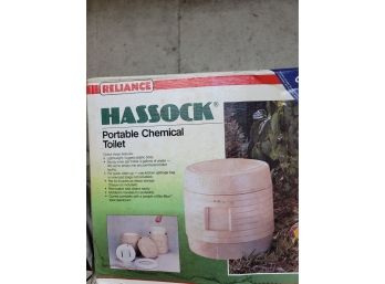 Hassock Portable Chemical Toilet