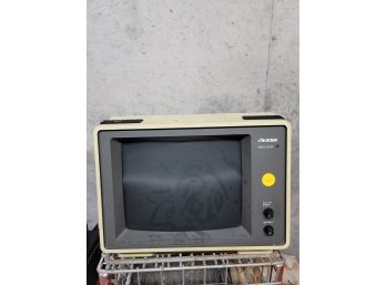 Amdek 1960s Video Monitor 310A Orange On Black - Untested