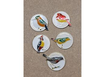 Russian Bird Pins