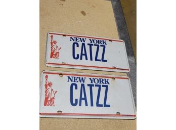 Catzz License Plates