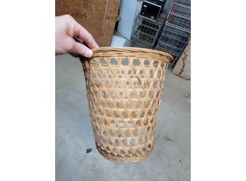 11' Plastic Bottom Wicker Basket - Good For Plant