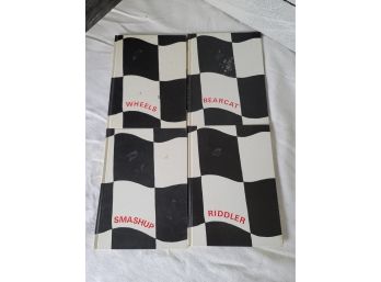 1967 Checkered Flag Series Books Set Of 4
